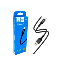 DENMEN FAST CHARGING CABLE D02V MICRO USB 2.4A BLACK DENMEN FAST CHARGING CABLE D02V MICRO USB 2.4A BLACK
